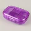 Mini Plastic Pill Box with 3 Compartments - Waterproof, Moisture-Proof, Large Capacity for Morning