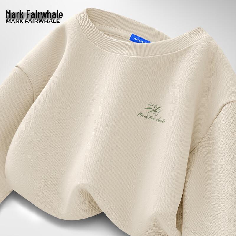 Mark Fairwhale Men's Loose Fit Round Neck Sweatshirt