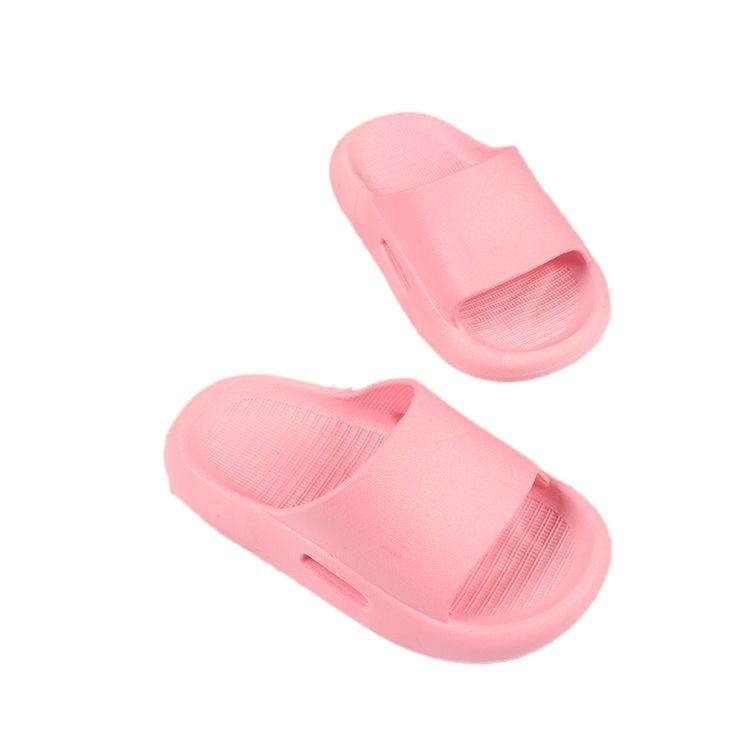 Fashionable Solid Color EVA Slippers for Boys And Girls Classic Basic Anti-Slip Cool Slippers Lightweight Home Bathing Shoes