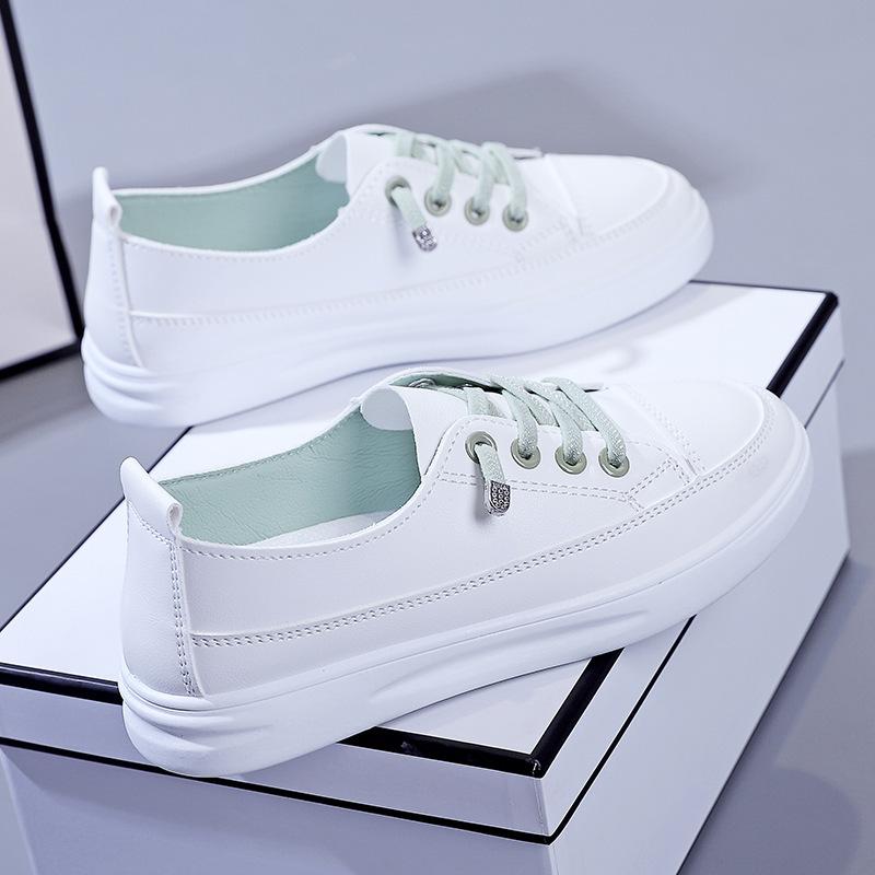 Spring Autumn New Simple Women's Sneakers Exquisite Versatile Casual White Shoes Lightweight and Breathable Sports Running Shoes