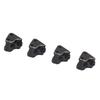4pcs RC Crawler Link Mount Black Coating Increase Front Rear Axle Weights Brass Axle Link Rod Mount 