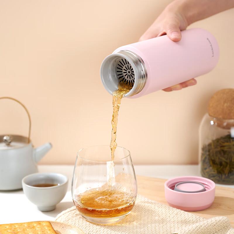 LOCK&LOCK Smile 316 Stainless Steel Thermal Travel Mug