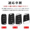 LETINGFAR Key Case for Volkswagen, Smart Key Case, Key Cover, Alloy TPU, Designed for