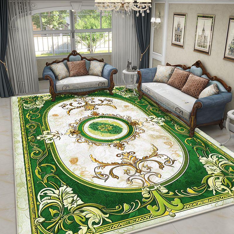 Luxuriöse Retro-Teppiche für Wohnzimmer Europäische Dekoration Zuhause Große Flächenteppiche 200x300 Schlafzimmer Lounge-Teppich Waschbare Fußmatten