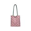 Vintage Pastoral Broken Flower Canvas Bag Women's 2025 New Lazy Commuter Shoulder Bag Small Fresh Tote Bag