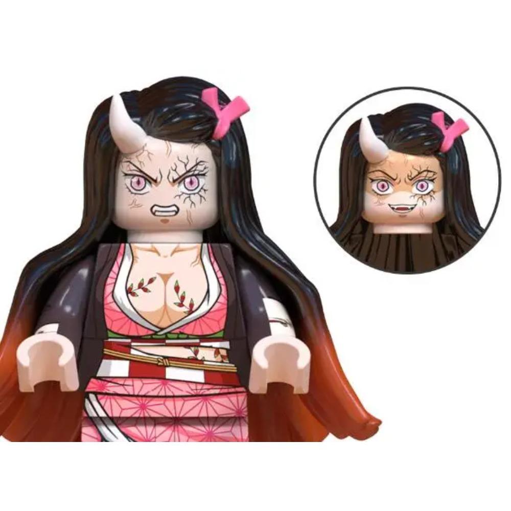 Demon Slayer Infinity Castle Daki Giyuutarou Kamado Nezuko Douma Kibutsuji Muzan Miniklosser Figur WM6218 WM6116