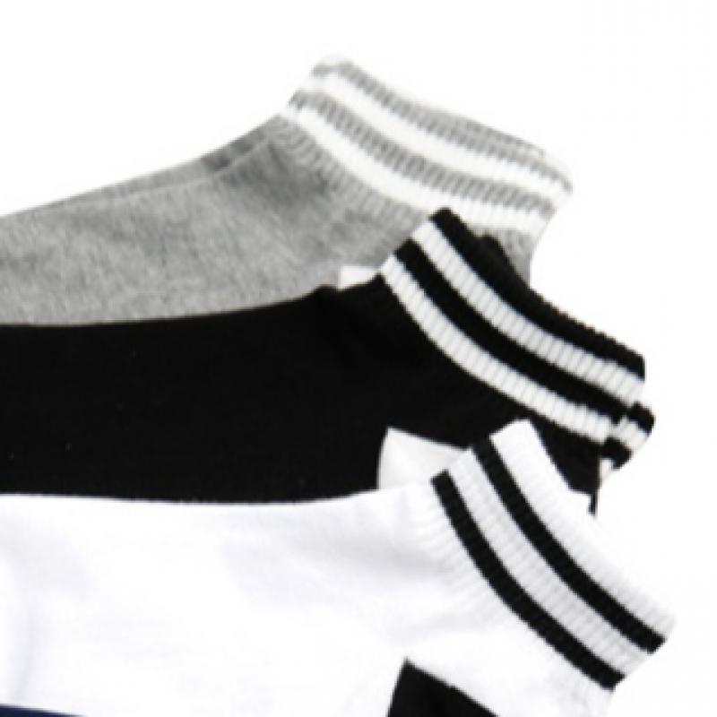 DaiSo Γυναικείες Κάλτσες Κοντές Casual Ριγέ