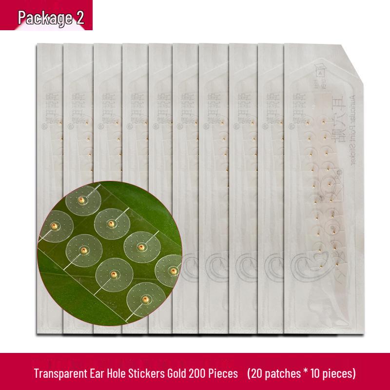 Transparent Crystal Ear Seed and Acupoint Massage Stickers