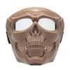 Winddichte Skimaske Totenkopf Motorrad Off-Road Radsport Brille Taktische Gesichtsmaske Outdoor Sport Schutzausrüstung
