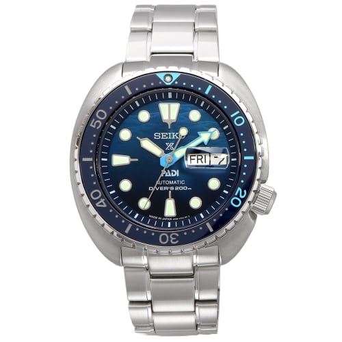Seiko PROSPEX Mechanical Automatic PADI Special Edition Turtle Diver's Watch, 200m, Sapphire Crystal, SRPK01, Made in Japan, Men's, Overseas Model