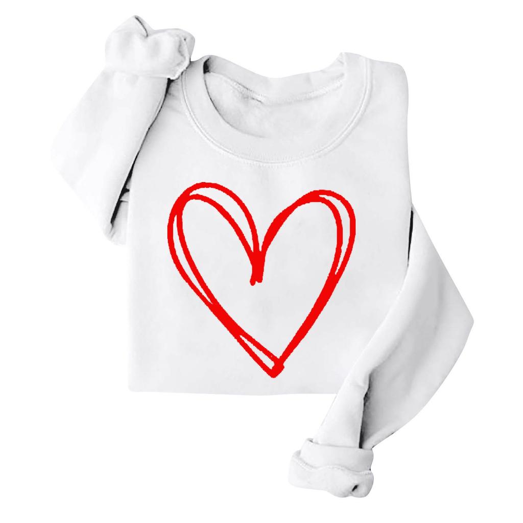 Damska luźna bluza z kapturem z nadrukiem. Casualowa modna bluza sportowa