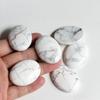 30x40mm Egg Shape Pendant: Natural Rose Quartz, Green Aventurine, Lapis Lazuli, Agate Jewelry DIY