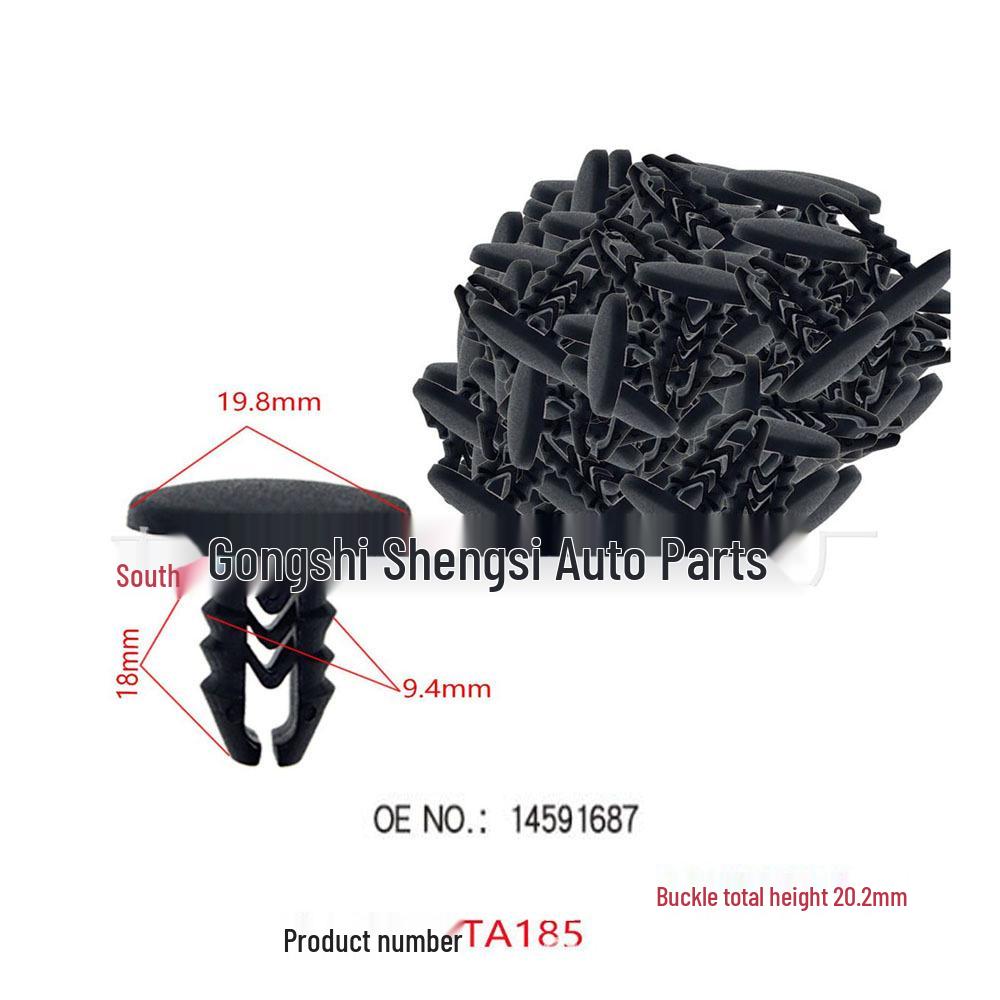 

Fiat Car Decoration Nylon Rivet Clip Universal Buckle 10000 Pieces