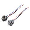 2PCS 1157 Birne Buchse BAY15D Buchse P21/5W Adapter Bremse Licht Buchse