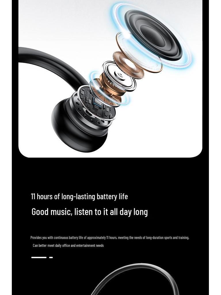 B8 Wireless Bone Conduction Sports Headphones: In-Ear, Over-Ear, Waterproof, Sweatproof, Fitness-Ready
