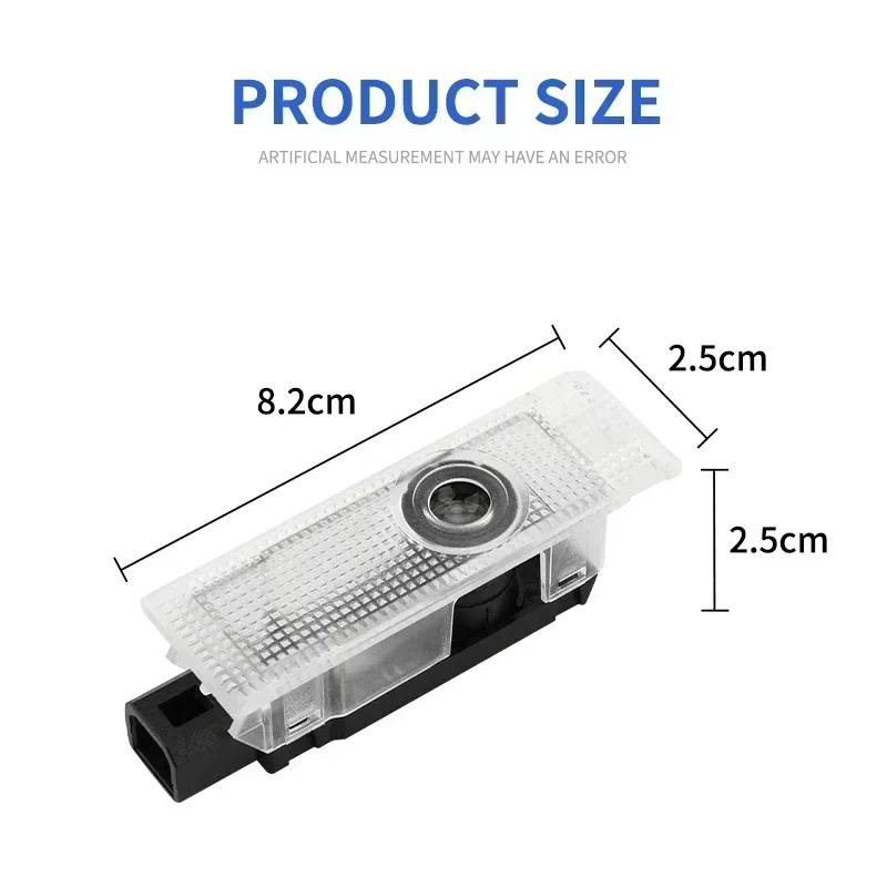 Autoaufkleber Für Alfa Romeo 2 Stück LED Auto Tür Willkommenslicht Dekorieren Laser Logo Projektorlampe Für Alfa Romeo 159 Mito Stelv