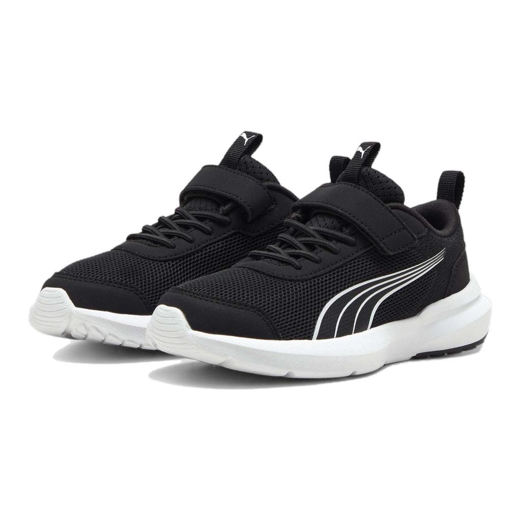 Puma Kruz Profoam Little Kid Black White Kids Sneakers 379763-02