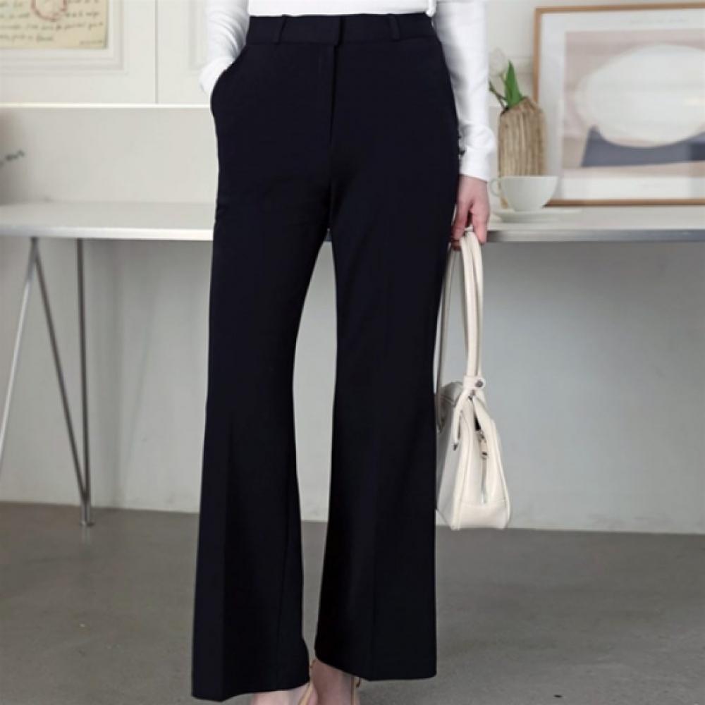 New Arrivals Open Run Women Bootcut Slacks Spring Work Wide Pants Waistband Nk 0