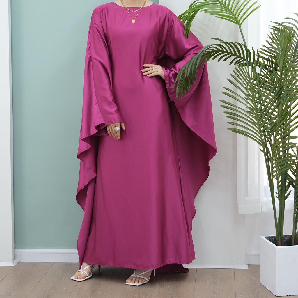 Loriya Dubai Spring Summer High-Density Stretch Satin Party Dress LR803