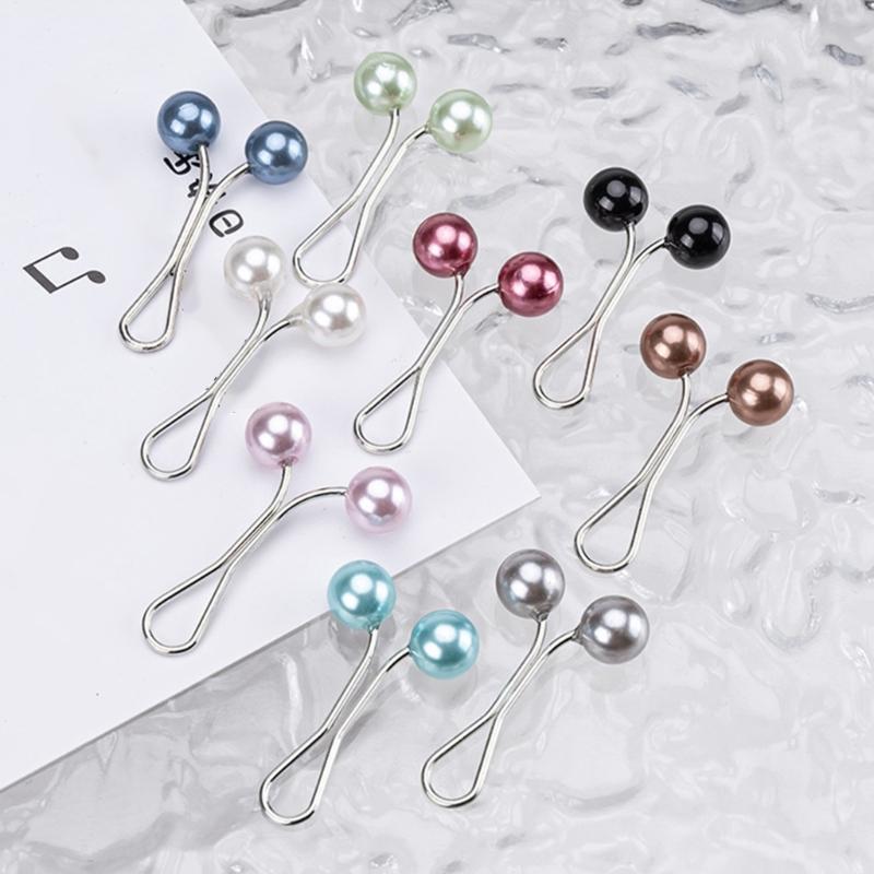 Adjustable Tighten Waist Button for Women Skirt Pants Jeans Tighten Waist Clip Metal Pin Clothing Fastening