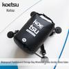 KOETSU Waterproof Paddleboard Storage Bag – Single Shoulder PVC Mesh Drifting Barrel for Sports & Swimming