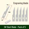 Precision Art Knife for Students - Ideal for Paper Cutting, Stamp Carving & Crafting