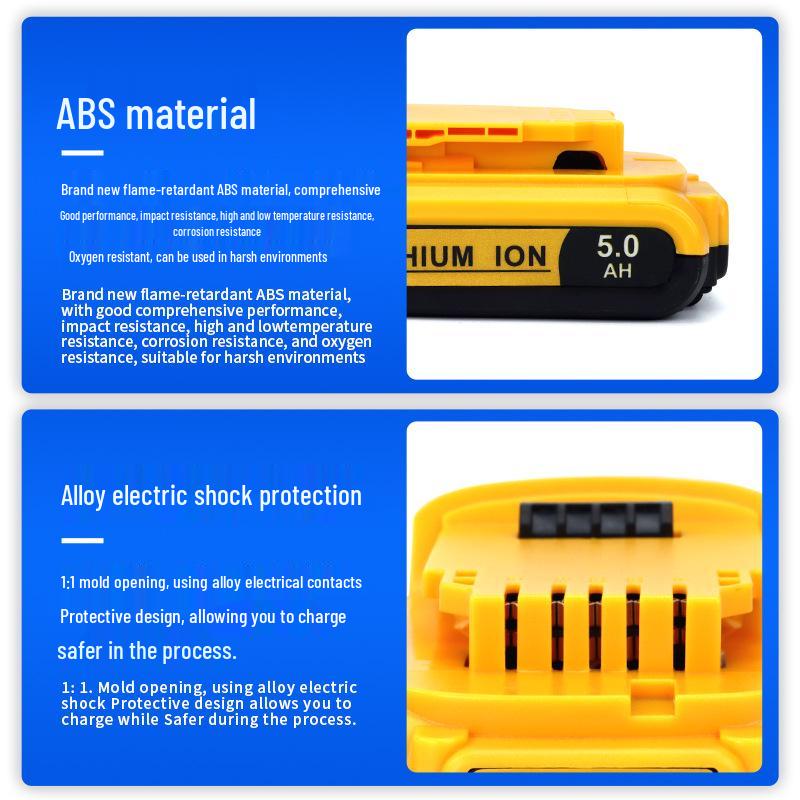 Dewalt 18V/20V High-Capacity Lithium Battery Pack for Power Tools
