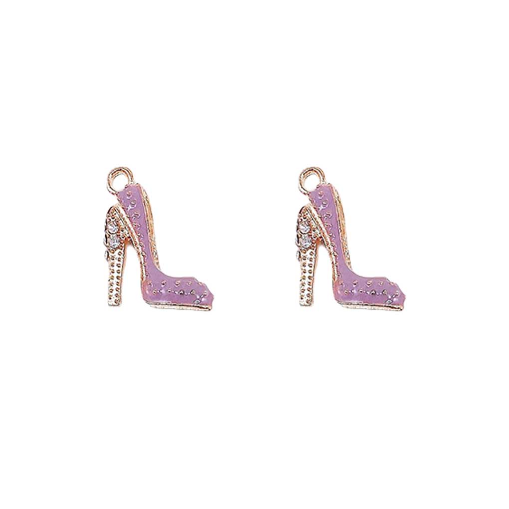 10 Pcs Earrings Pendant Meaningful Unique Appearance with Small Loop DIY Findings Bracelet Making Elegant Gift for Women Girls