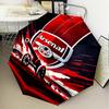 1PC Arsenal Football Club Crest Printed Umbrella Folding umbrella, automatic umbrella 8-Frame for Travel, camping Fan gifts Christmas Gifts