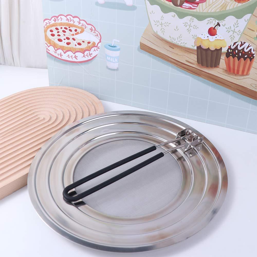 Nerezový kryt proti stříkajícímu oleji Ochrana proti rzi a oleji Víko Multifunkční síťka na filtraci oleje Smažený