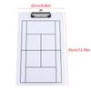 35x22CM Tennis Coaching Board Dry Erase Magnetic Strategy Clipboard for Coaches Reusable Planning Tool for Classroom and Courtside Use