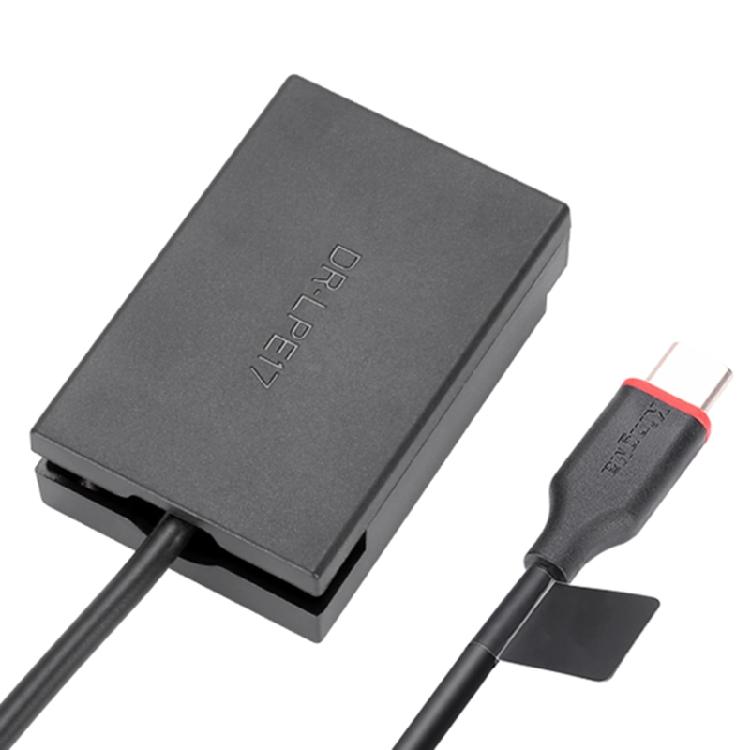 LP-E17 Replacement Dummy Battery Power Supply Adapter for DC Coupler Charger Kit