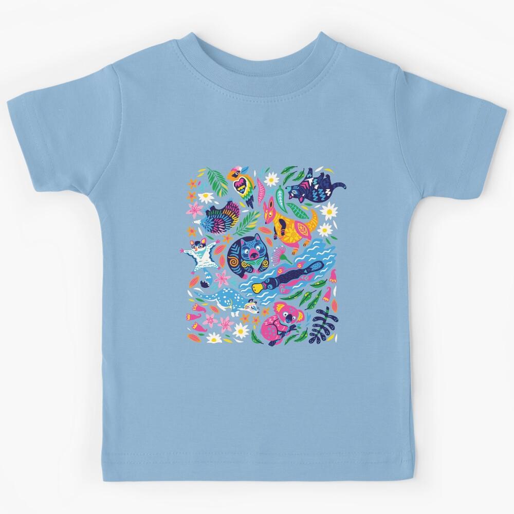 Decorative Australian animals Kids T-Shirt 120