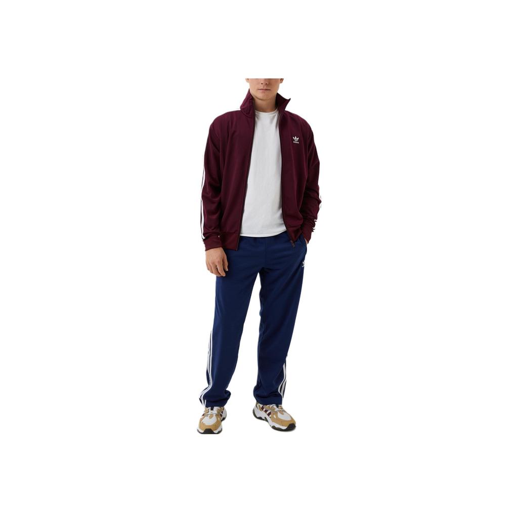 adidas Adicolor Classics Firebird Track Top Maroon Men Streetwear IN4683