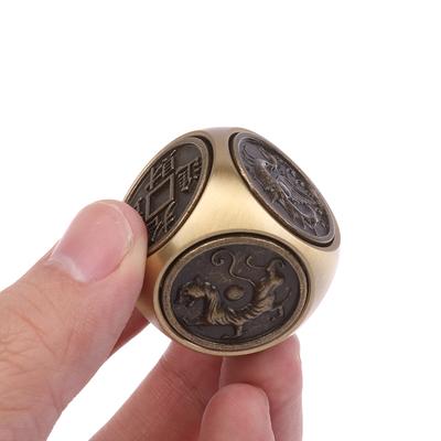 Čtyři mýtická zvířata Šestistěnná štěstí Peníze Fidget Spinner Úleva od stresu Dekompresní kostka Pro dospělé Antistresové hračky