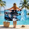 Gorillaz Fashion Beach Towel: Ideal for Summer Adventures Soft, Absorbent and Quick Drying Suitable for Swimming and Bathing