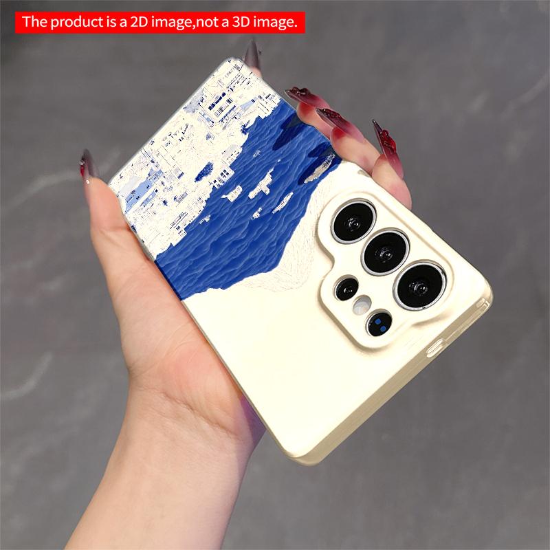 2DFlat Samsung phone case Mountain City Line Art Phone Case Applicable to Galaxy S22 S23 S24 S25ULTRA S26 A12 A13 A14 A15 A16 A34 A35 A54 A55