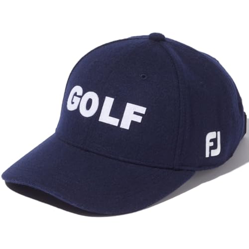 FootJoy Melton Golf Cap FH23AMC Men's Navy, Free Size (57-59cm)