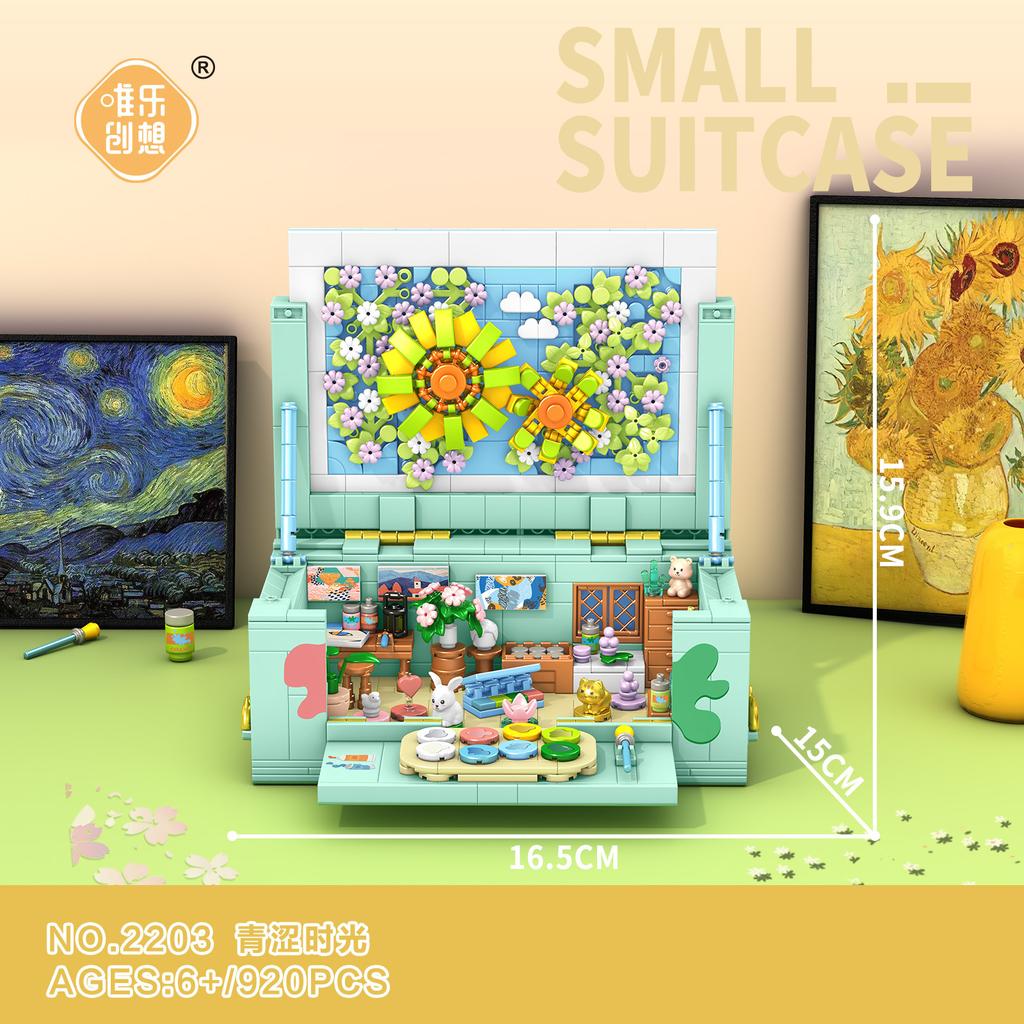 Girls Series Assembled Building Block Warm Home House Princess Castle Children Educational Toys Valentine'S Day Gift