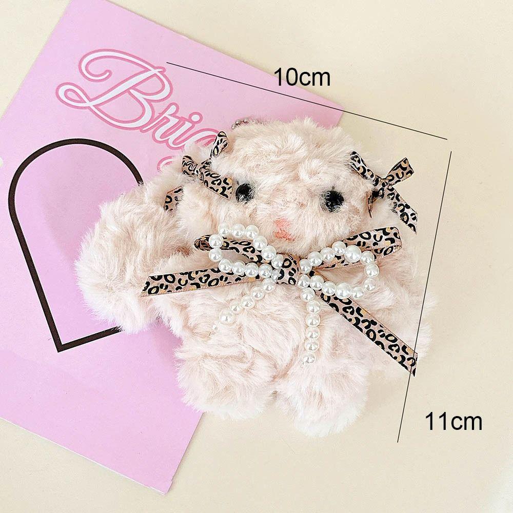 Nowy Kreskówkowy Królik Brelok Lolita Królik Zawieszka do Torby Kokarda Uchwyt na Klucze