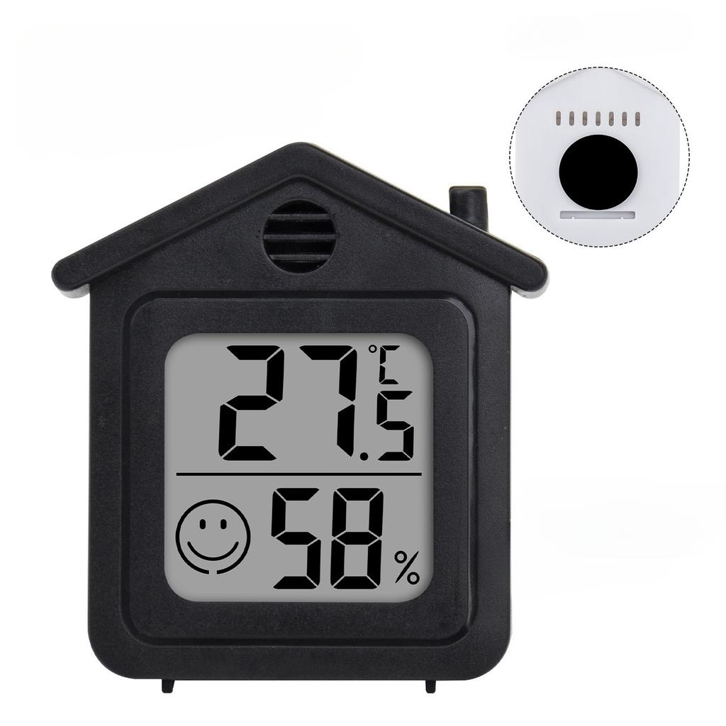 1Pc Small House Thermo and Hygrometer Accurate Home Baby Room Thermometer Detector Mini Portable Electronic Temperature and Hygrometer