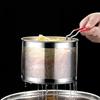 1Pcs Stainless Steel Fried Mesh Kitchen Fry Basket Cooking Basket Fry Pan Oil Pan Strainer Noodle Spoon Colander French Fries
