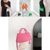 Elegant Pu Leather Tote Bag For Women Trendy 2023 Summer Fashion Street Style Handbag