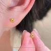 Simple New Style Stud Earrings with Exquisite Screw Design and Ear Bar Studs