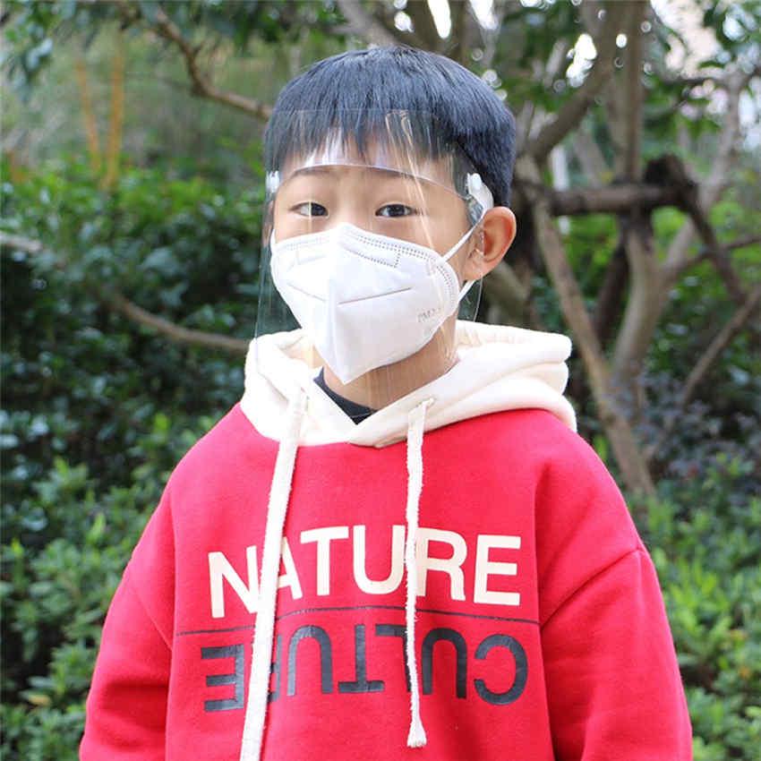 1pc Clear Safety Mask Shield Screen Tansparent Splash Proof Anti-smoke Oilproof Antifog Mask