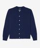 Noah (U) Shetland Cardigan Starnight Blue