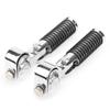 Foot Pegs for 1''-1.2" Crash Bar Foldable Footpegs Universal Footrest Mount