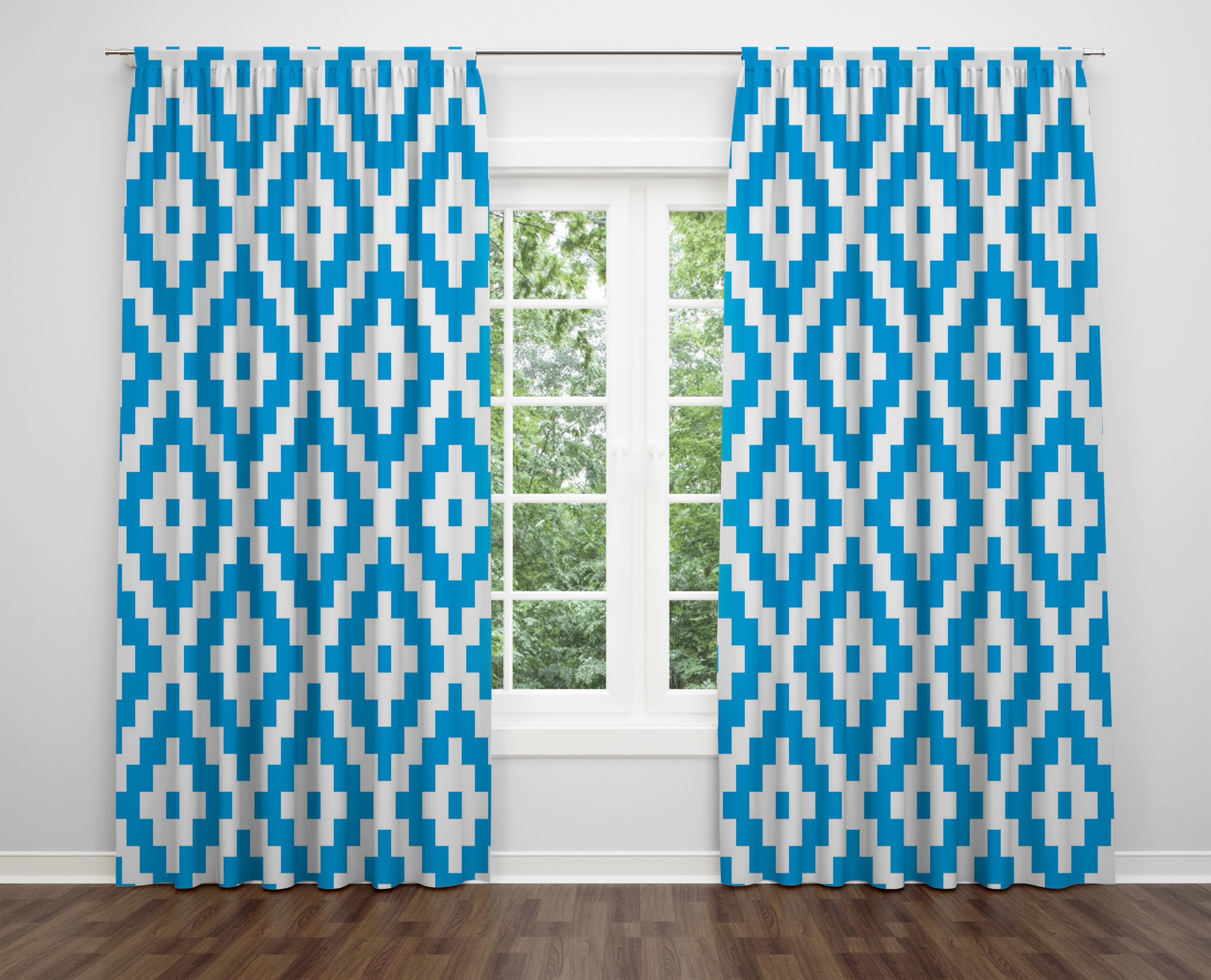 

Декоративний дизайн, високоякісна бавовняна тканина, ви можете вибрати одну або подвійну фіранку з крила 1 piece різнокольоровий