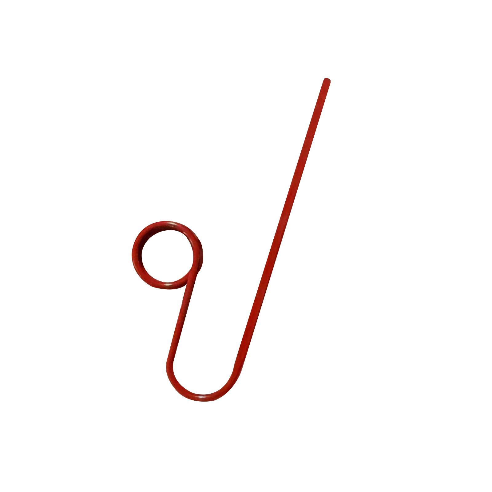 

Металлическая закладка Закладка-кольцо для книжной полки One Size красный