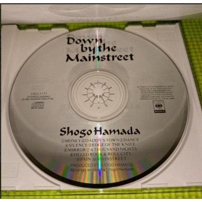 Used Shogo Hamada Main Street CD Album with Obi